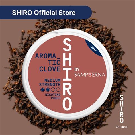 shiro aromatic clove  Review SHIRO - Aromatic Clove - 4mg Terlengkap di Tokopedia